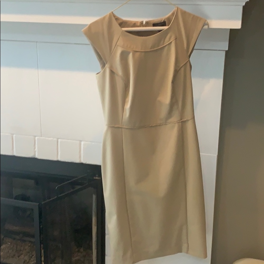 Beige work dress - The Limited